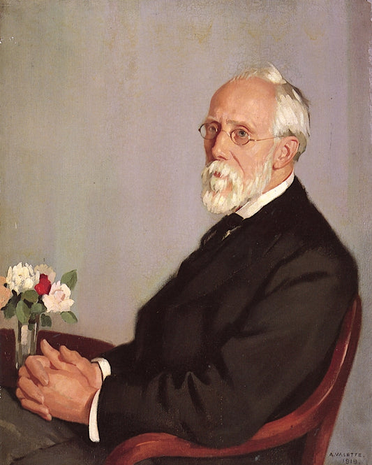 J. H. Reynolds, vintage artwork by Pierre Adolphe Valette, 12x8" (A4) Poster