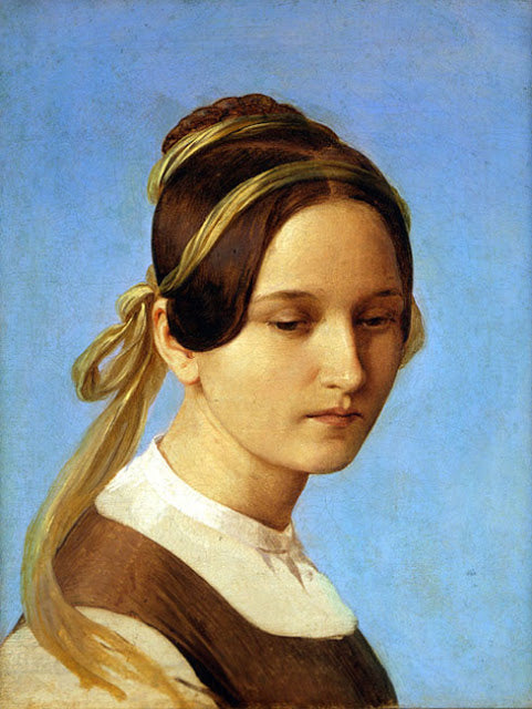 Study for Disappointed Love, vintage artwork by Karl Ferdinand Sohn, A3 (16x12") Poster Print