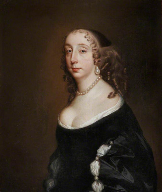 Anne St John, Countess of Rochester, vintage artwork by Peter Lely, 12x8" (A4) Poster