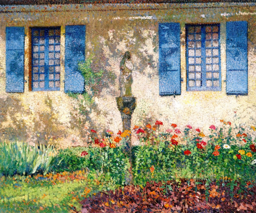  Windows at Marquayrol, in Labastide du Vert by Henri Martin,A3(16x12")Poster