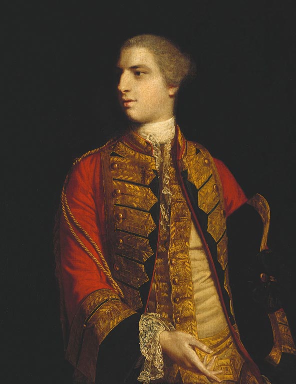 Charles Fitzroy, 1st Baron of Southampton, vintage artwork by Sir Joshua Reynolds, 12x8" (A4) Poster