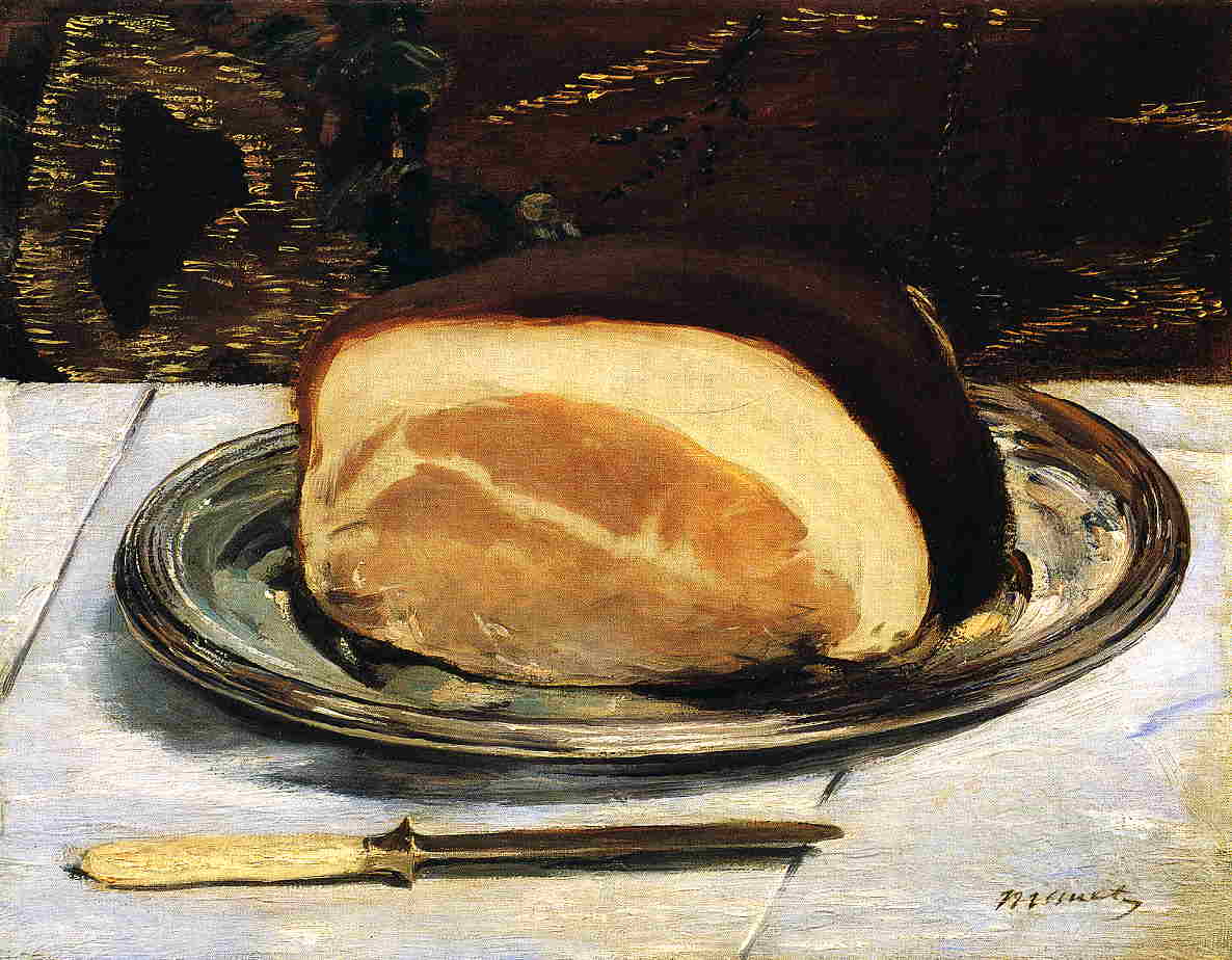 The Ham, vintage artwork by Édouard Manet, 12x8" (A4) Poster