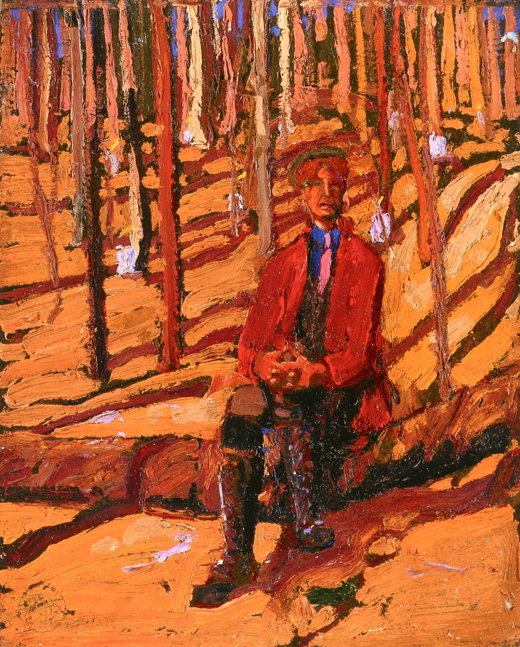In the Sugar Bush (Shannon Fraser) by Tom Thomson,16x12(A3) Poster