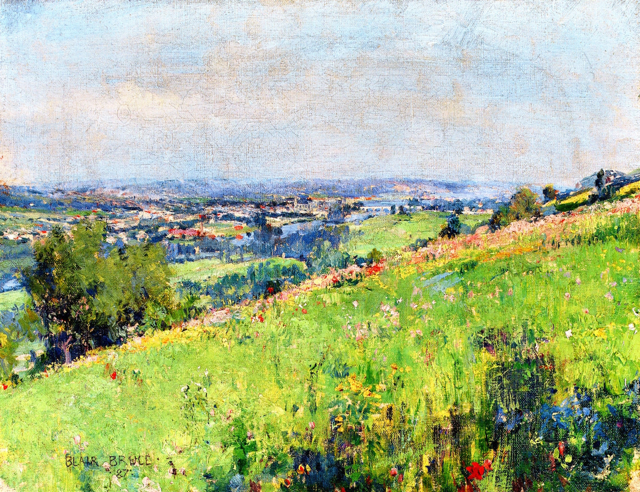 Giverny, France by William Blair Bruce,A3(16x12")Poster