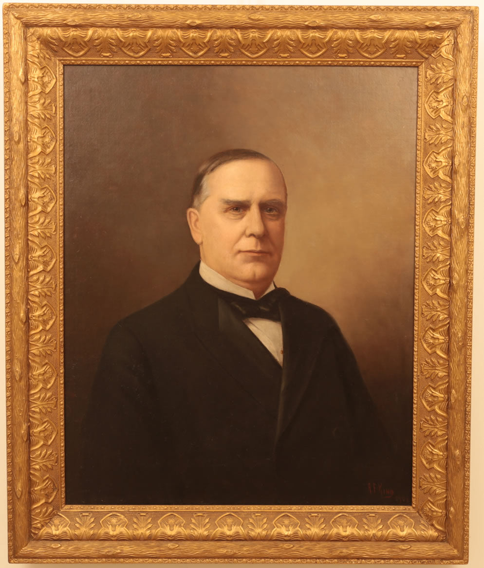 Portrait of William McKinley by Albert F. King,A3(16x12")Poster