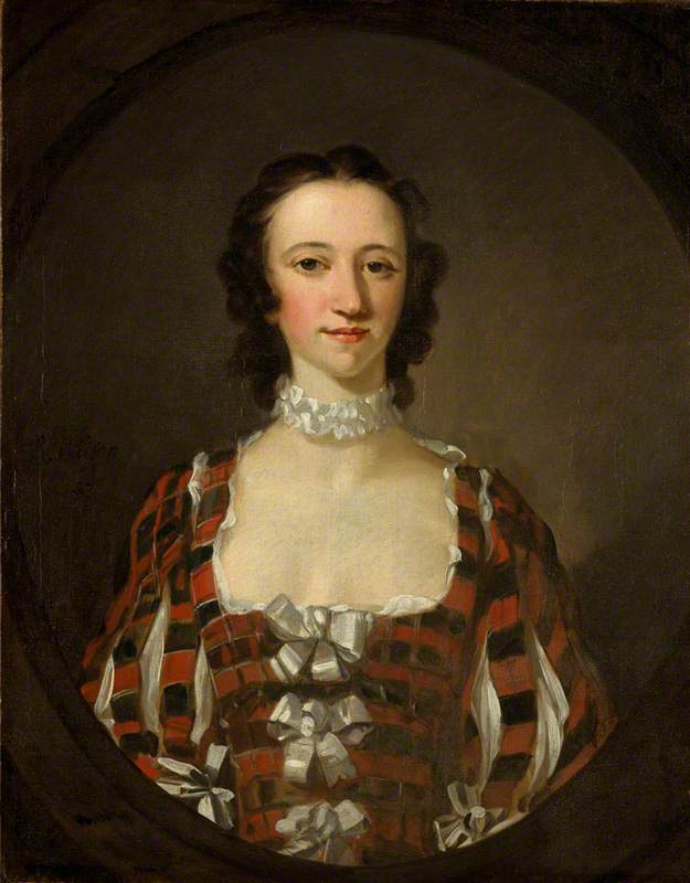 Flora Macdonald (1722–1790), Jacobite Heroine, vintage artwork by Richard Wilson, R. A., 12x8" (A4) Poster