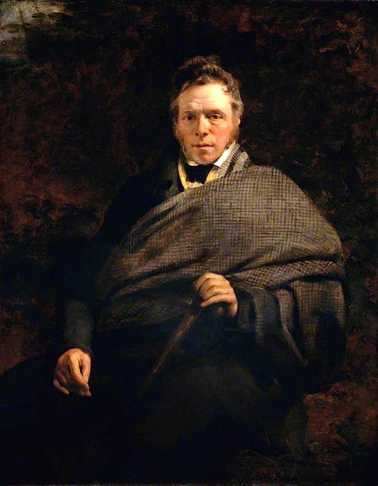 James Hogg, Poet "The Ettrick Shepherd", vintage artwork by Sir John Watson Gordon, A3 (16x12") Poster Print