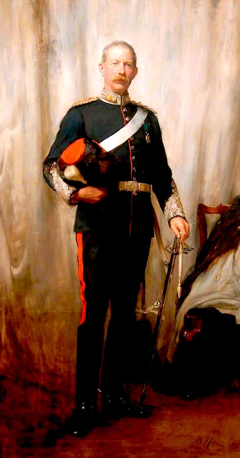 Colonel Cameron, vintage artwork by Arthur Stockdale Cope, 12x8" (A4) Poster