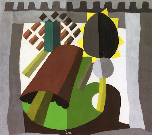 The Inn, vintage artwork by Arthur Dove, 12x8" (A4) Poster