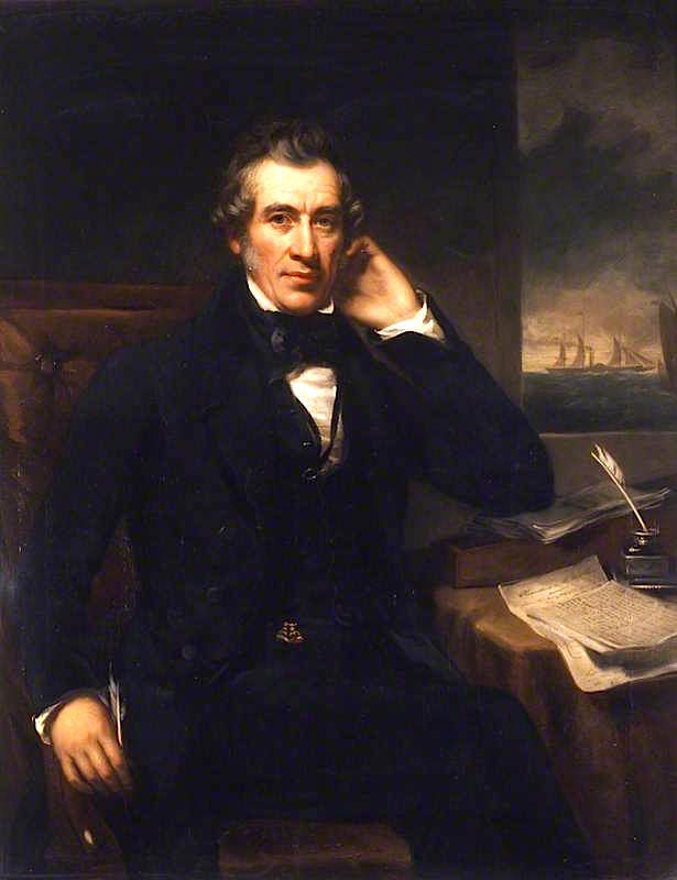 William Fairbairn, vintage artwork by Benjamin Rawlinson Faulkner, 12x8" (A4) Poster