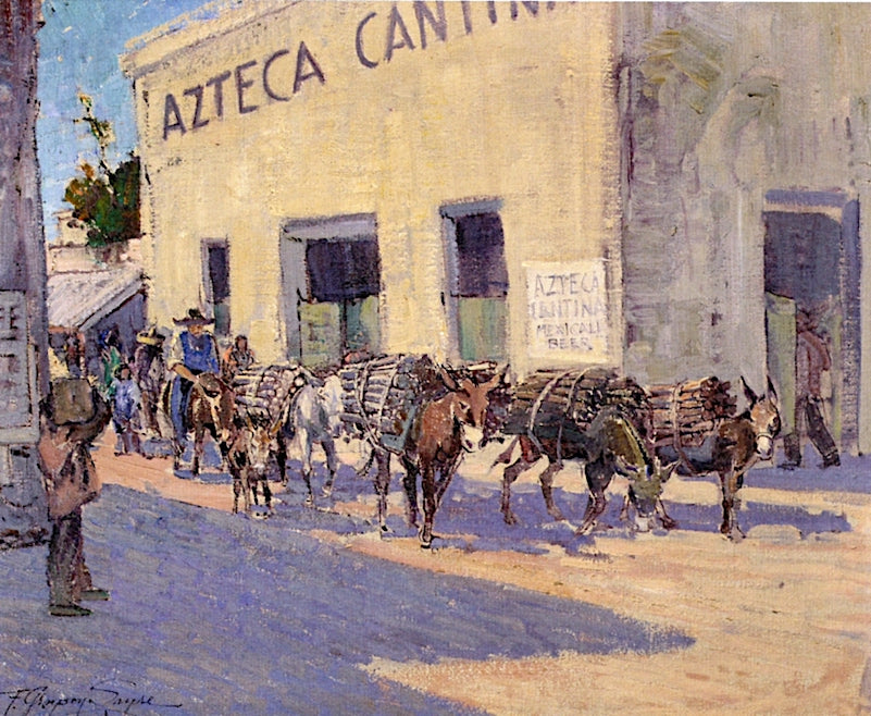 Azteca Cantina by Fred Grayson Sayre,16x12(A3) Poster