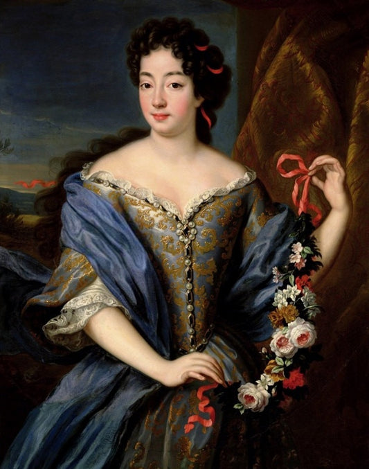 Anna Henrietta von Pfalz-Simmern, vintage artwork by Pierre Gobert, 12x8" (A4) Poster