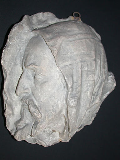 Abd el-Kader, vintage artwork by Jean-Baptiste Carpeaux, 12x8" (A4) Poster