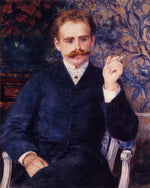 Albert Cahen d'Anvers, vintage artwork by Pierre Auguste Renoir, 12x8" (A4) Poster