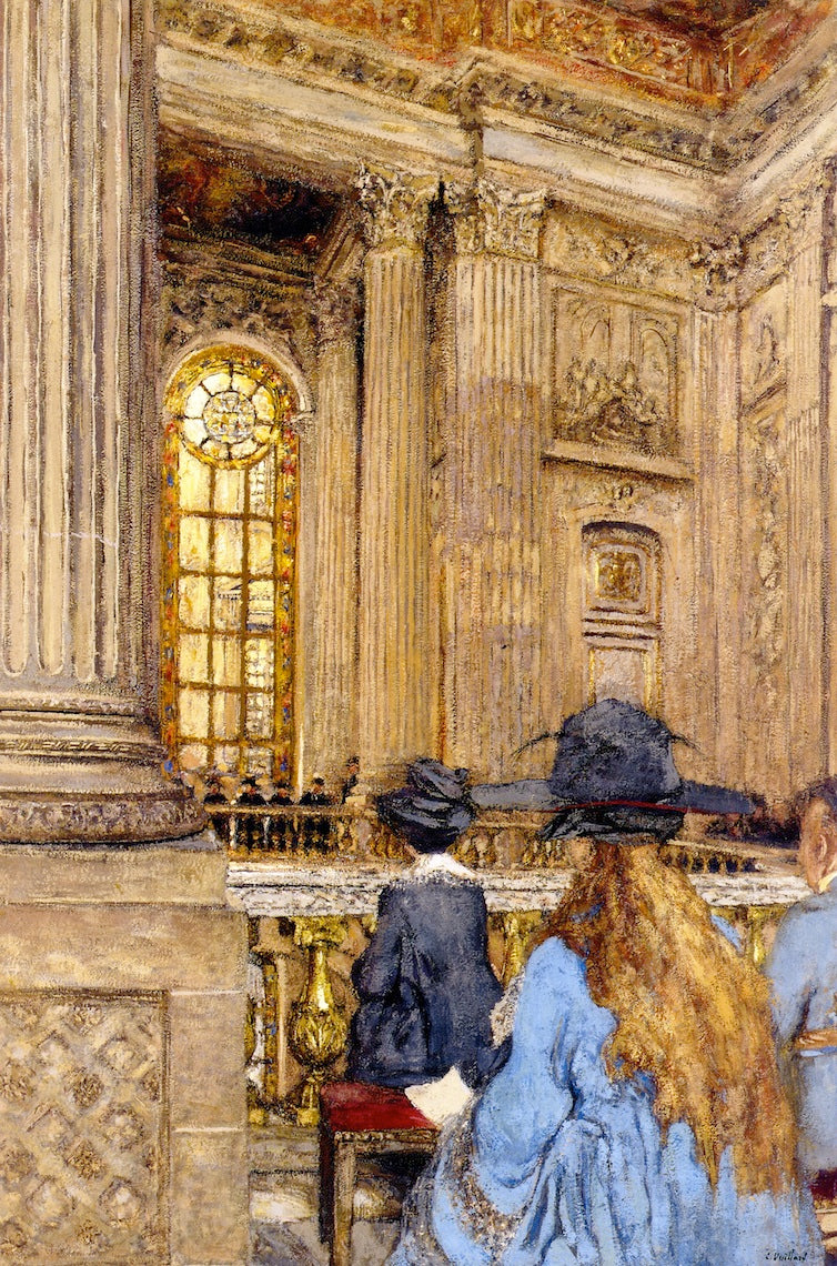 The Chapel at the Château de Versailles by edouard Vuillard,A3(16x12")Poster