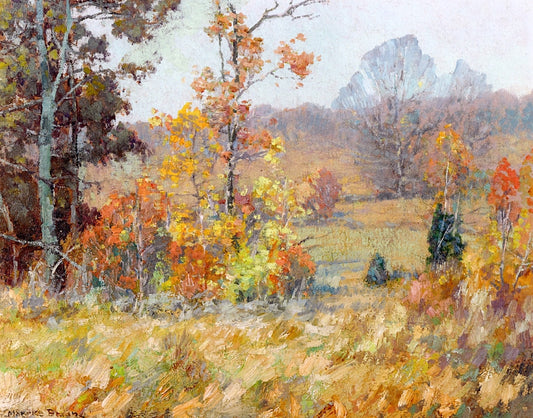 Late Autumn by Maurice Braun,16x12(A3) Poster