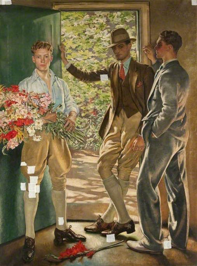 The Garden Door by William Bruce Ellis Ranken,16x12(A3) Poster