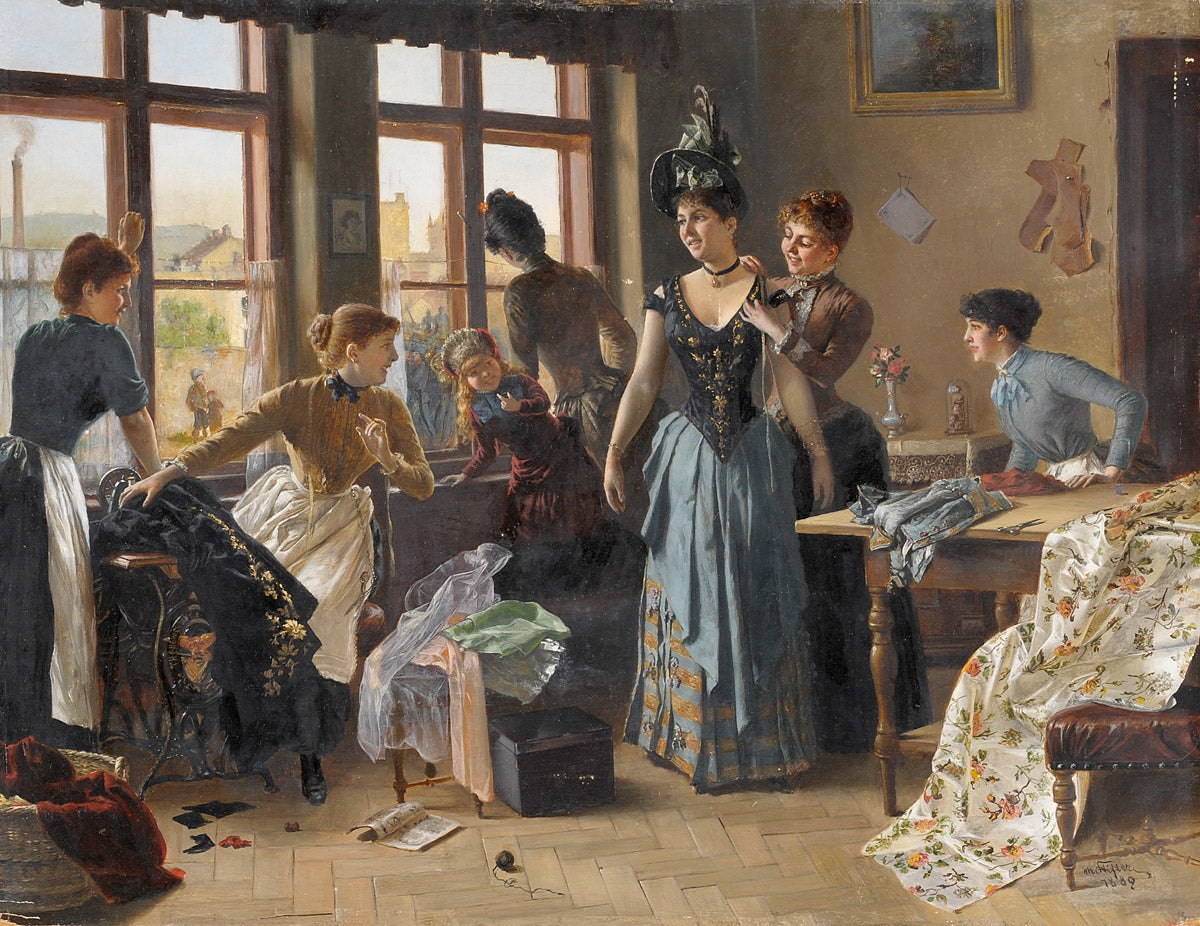The New Dress by Moritz Stifter,A3(16x12")Poster