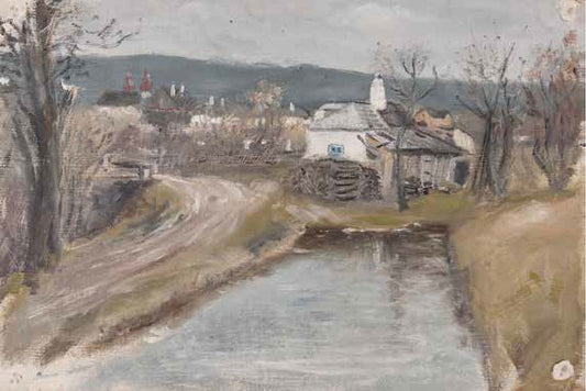 Village View by Leopold Blauensteiner,16x12(A3) Poster