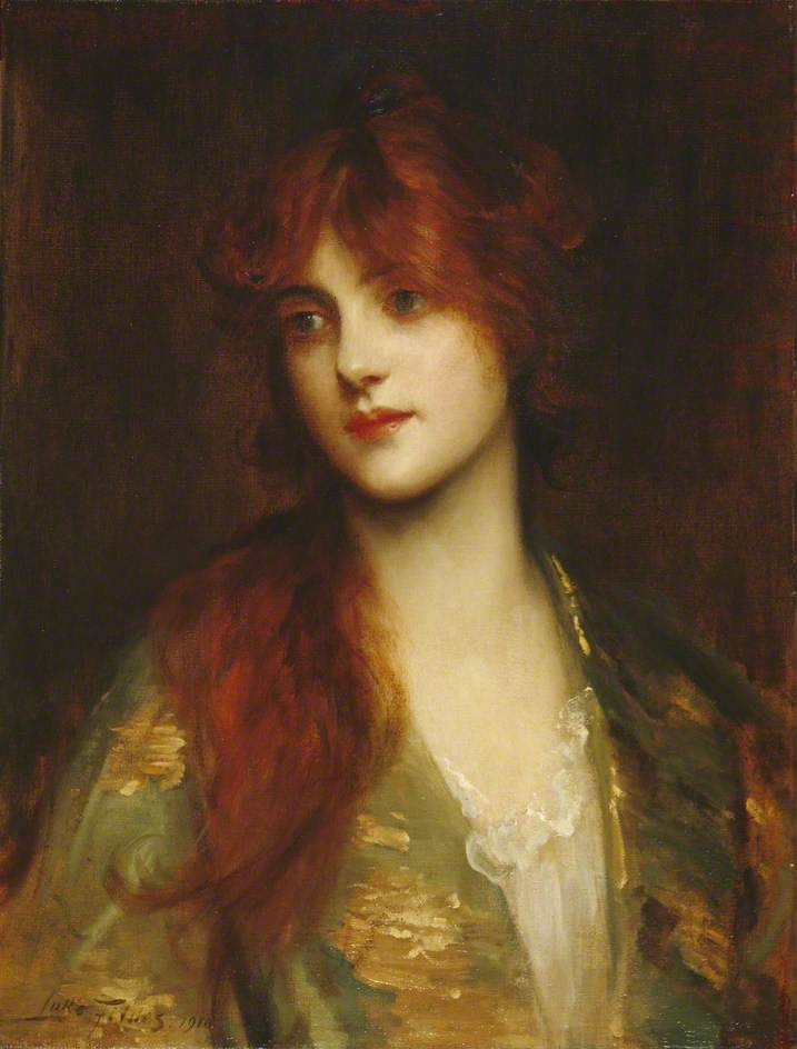 Carina, vintage artwork by Sir Luke Fildes, 12x8" (A4) Poster