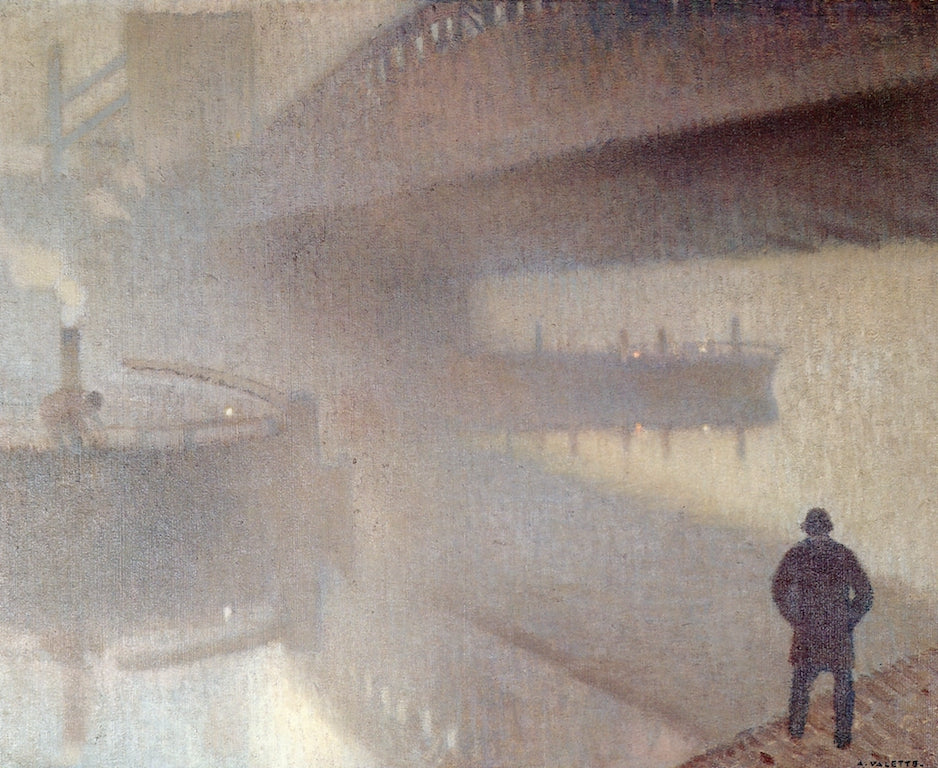Under Windsor Bridge on the Irwell by Pierre Adolphe Valette,16x12(A3) Poster