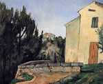 The Abandoned House, vintage artwork by Paul Cezanne, 12x8" (A4) Poster