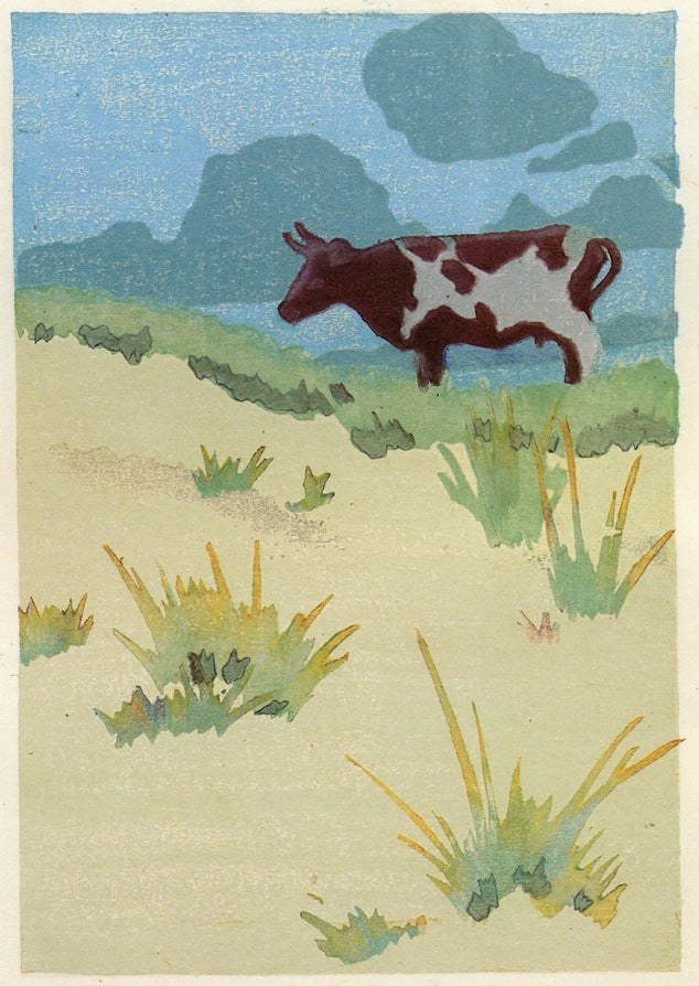 Among the Sand Hills by Arthur Wesley Dow,A3(16x12")Poster
