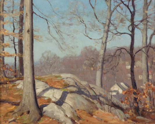 Lure of Early Spring, vintage artwork by Victor Coleman Anderson, 12x8" (A4) Poster