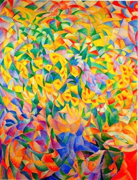 Groot Bloemenstuk, vintage artwork by Leo Gestel, 12x8" (A4) Poster