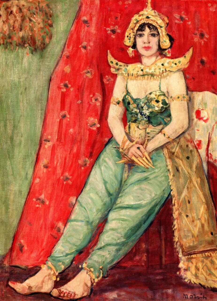 Olympia, vintage artwork by James Wilson Morrice, 12x8" (A4) Poster