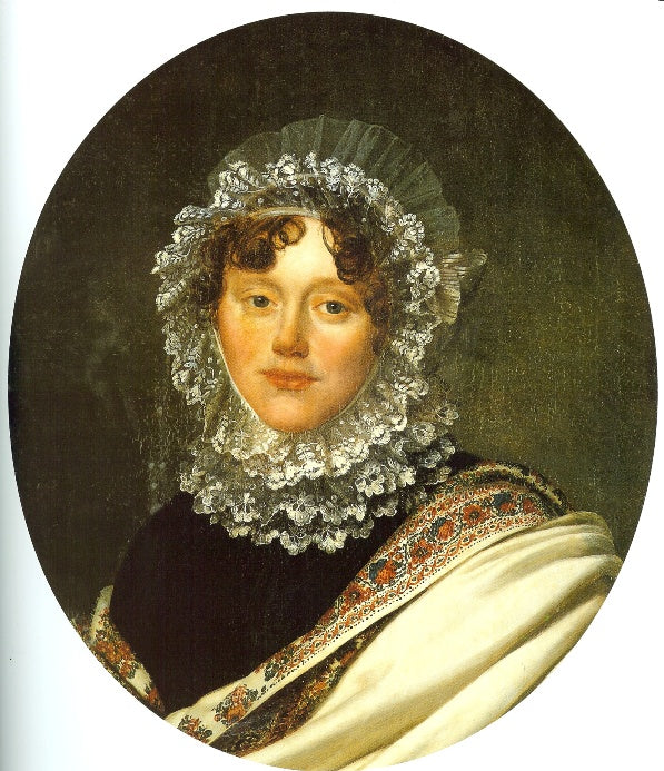 Baronness Sophia Meller-Zakomelska, vintage artwork by Henri-François Riesener, 12x8" (A4) Poster