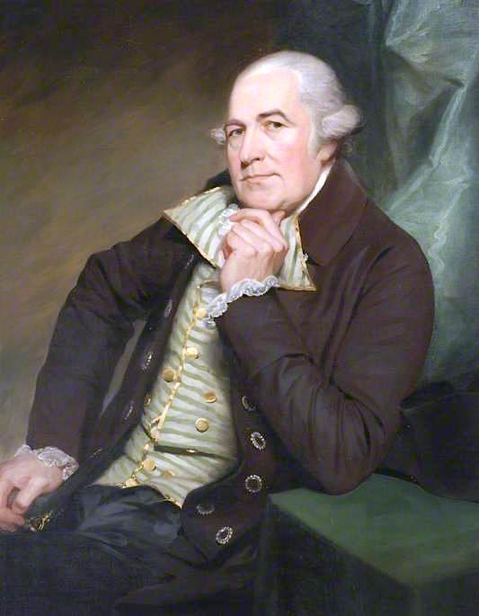 George Maltby , Esq., vintage artwork by Sir William Beechey, 12x8" (A4) Poster