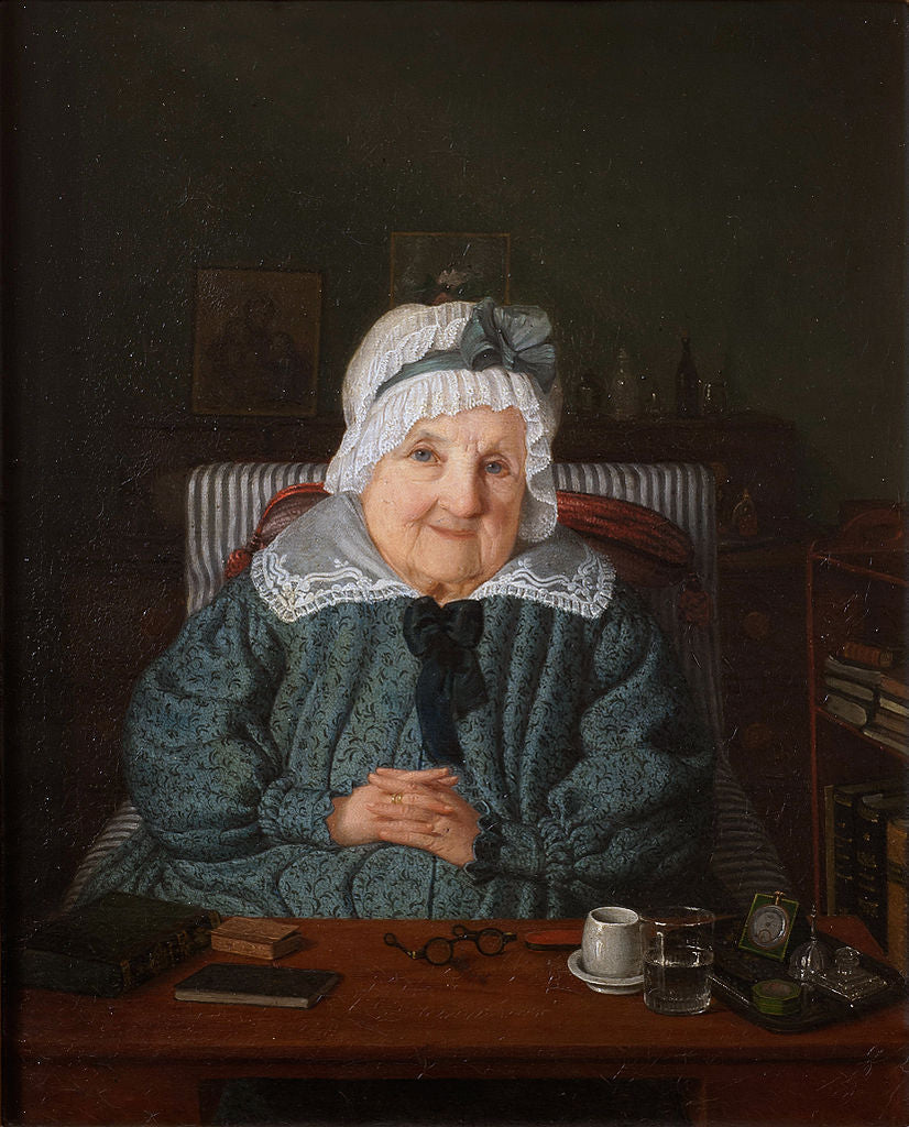 Christina Augusta von Fersen, vintage artwork by Amalia Lindegren, A3 (16x12") Poster Print