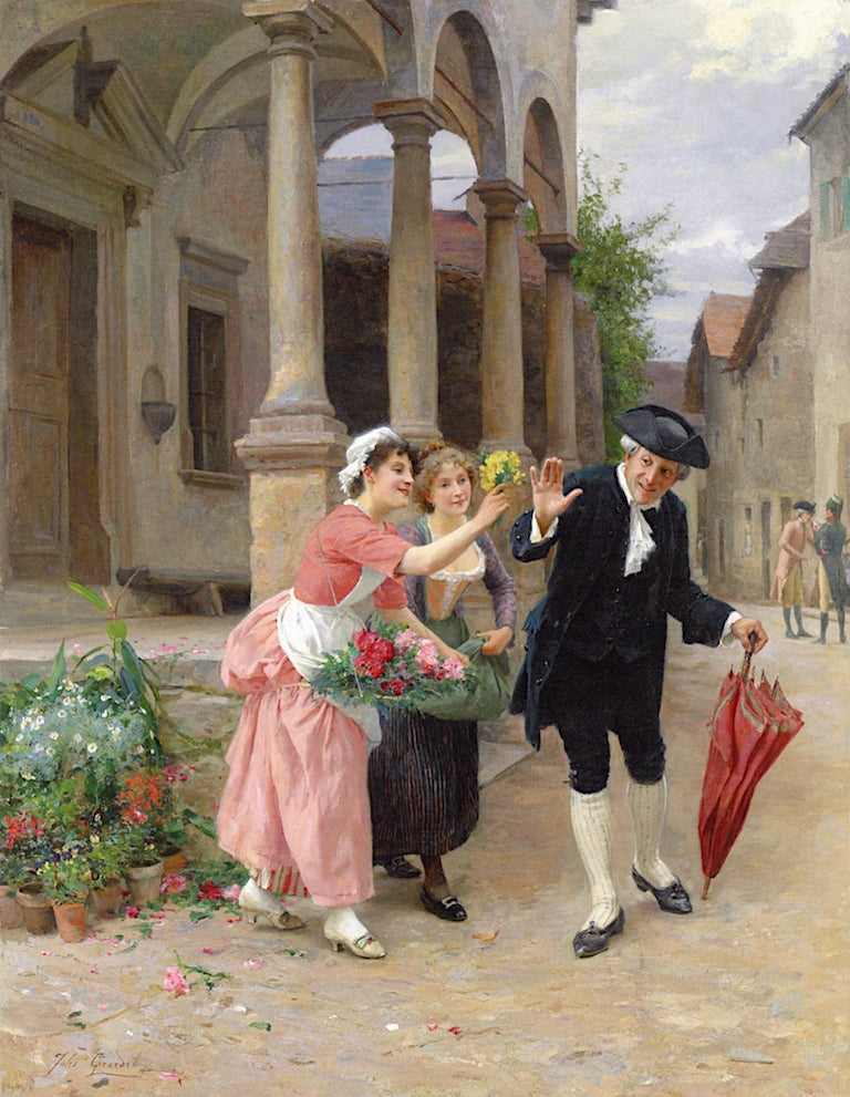 Non merci! by Jules Girardet,A3(16x12")Poster