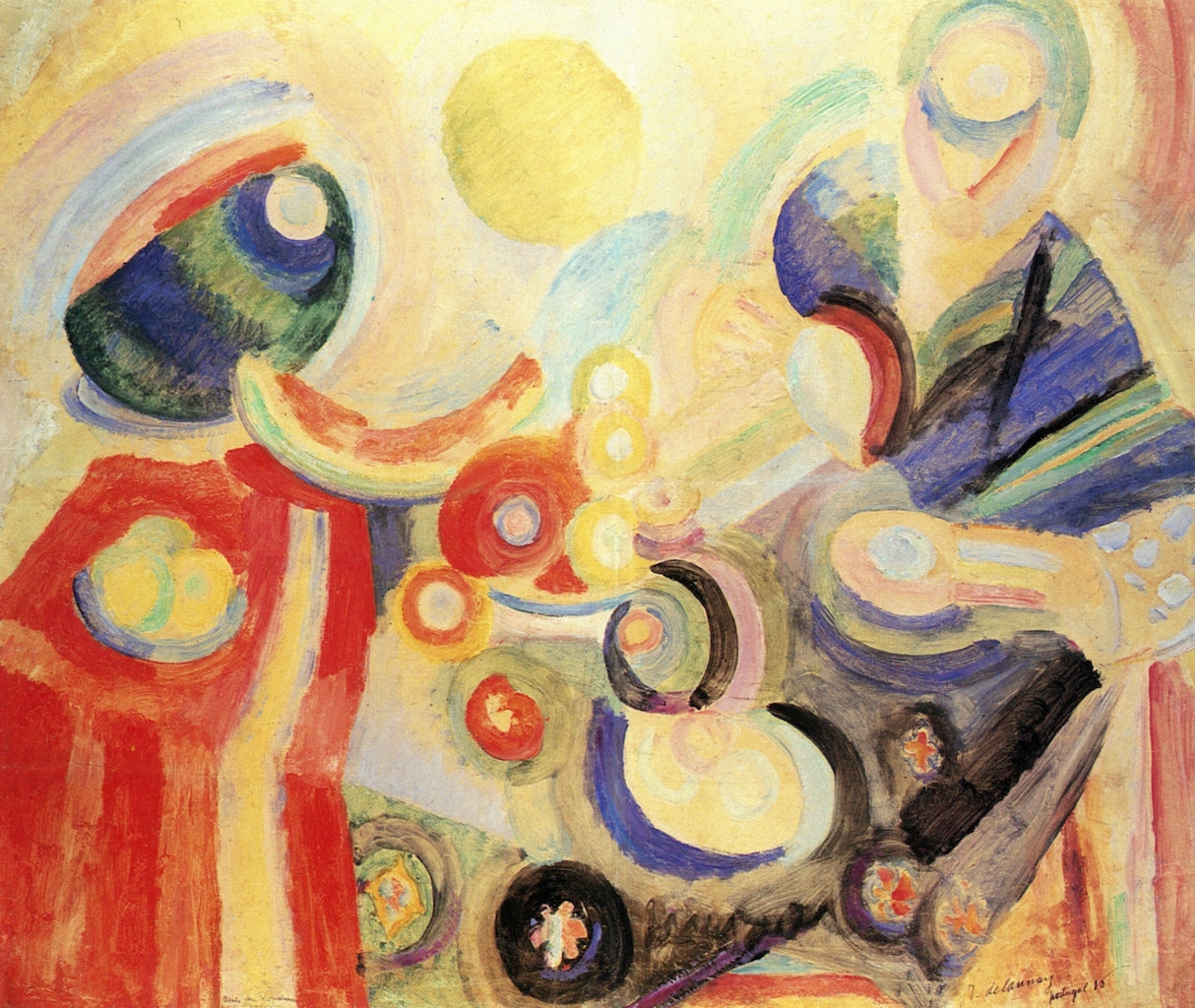 Study for  by Robert Delaunay,16x12(A3) Poster
