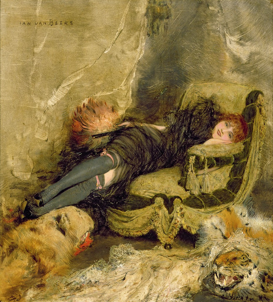 The Courtesan by Jan van Beers,A3(16x12")Poster