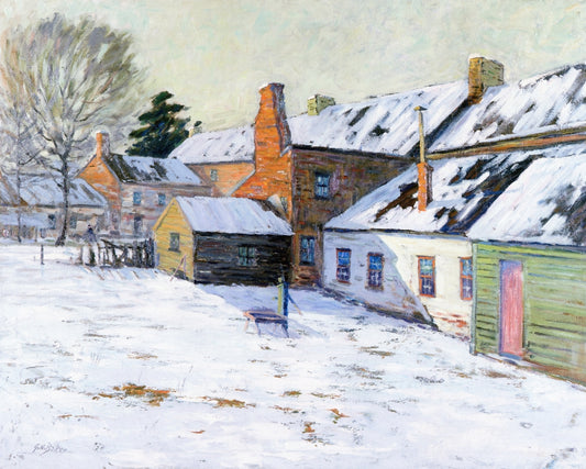 Old Houses in Centerville by George Herbert Baker,16x12(A3) Poster