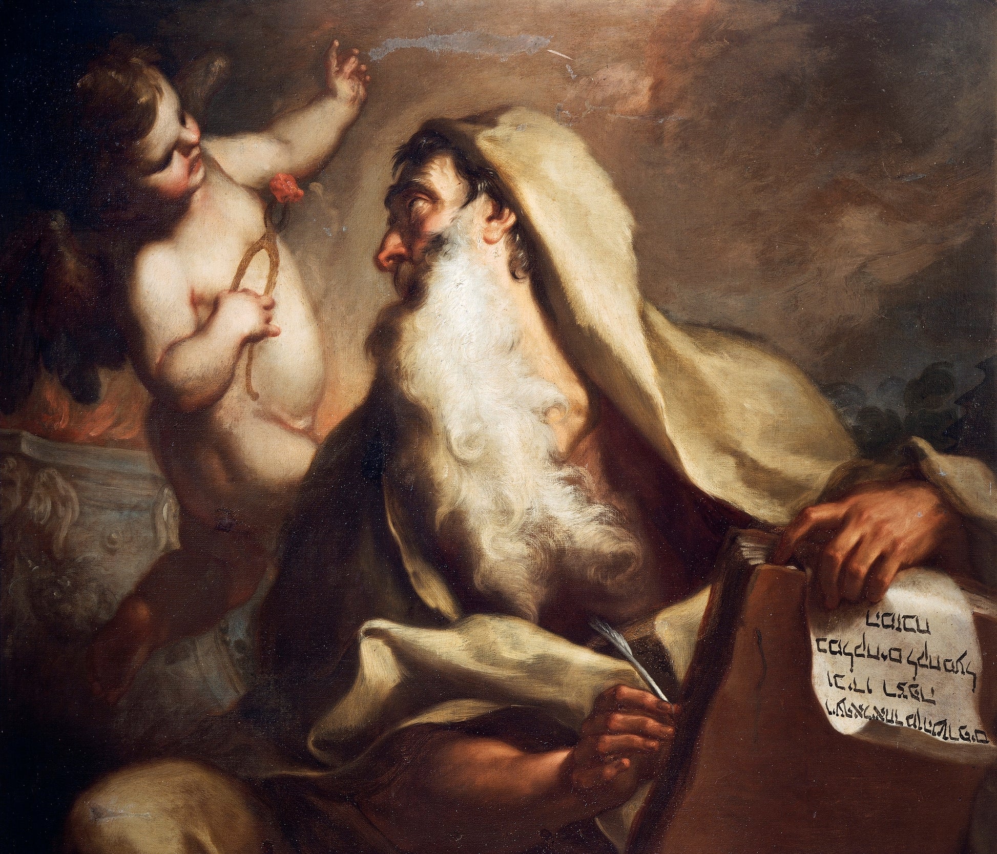 Prophet Isaiah, vintage artwork by Antonio Balestra, 12x8" (A4) Poster