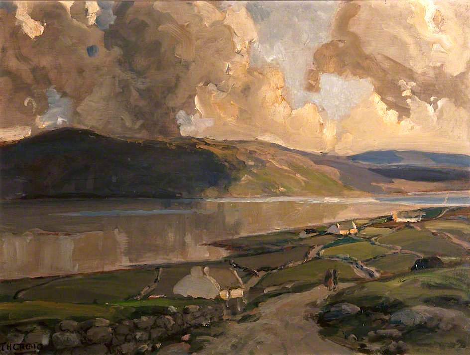 Dunlewey, County Donegal by James Humbert Craig,16x12(A3) Poster