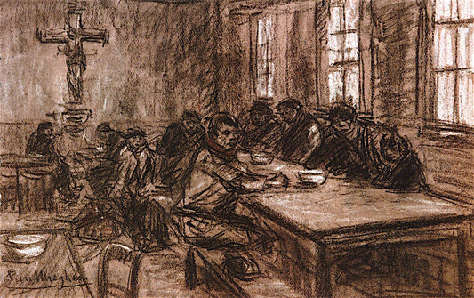 In the Refuge by Eugeen van Mieghem,16x12(A3) Poster