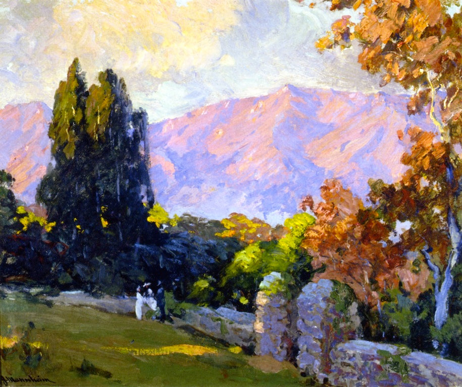 Arroyo Garden by Jean Mannheim,A3(16x12")Poster
