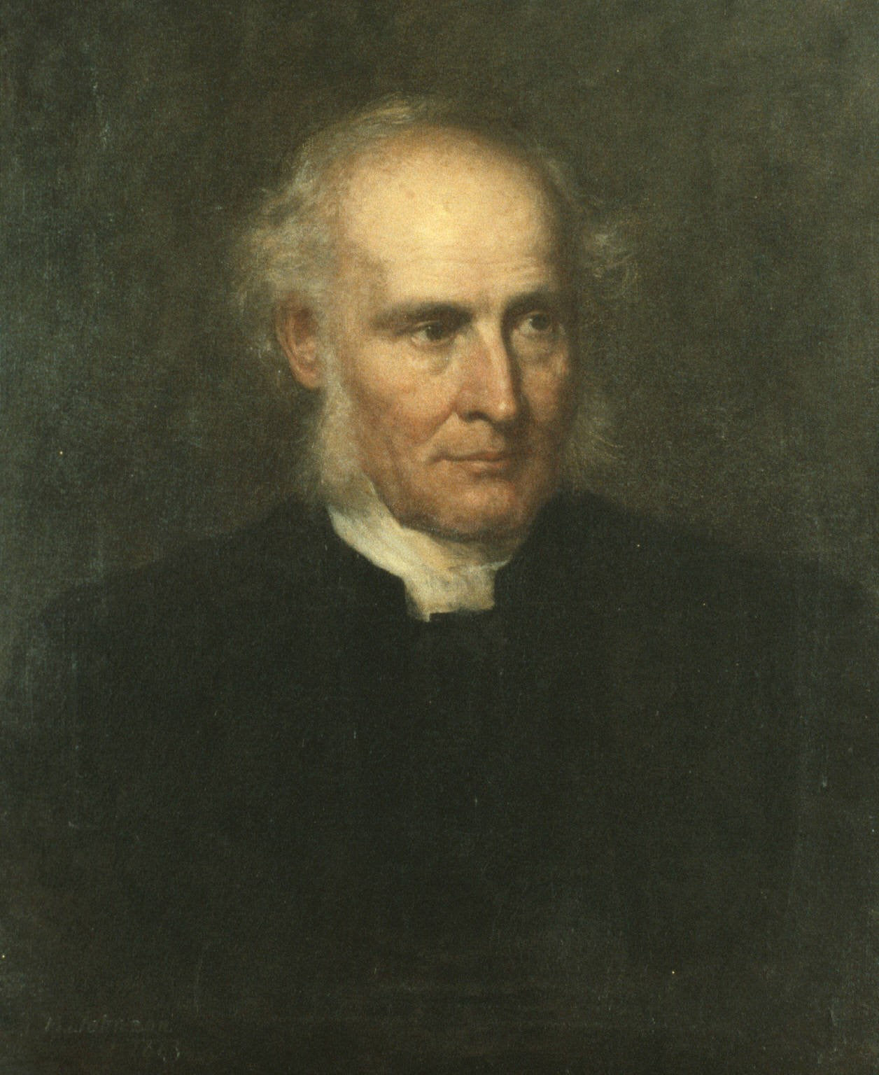 James McCosh (1811-1894), vintage artwork by Eastman Johnson, 12x8" (A4) Poster