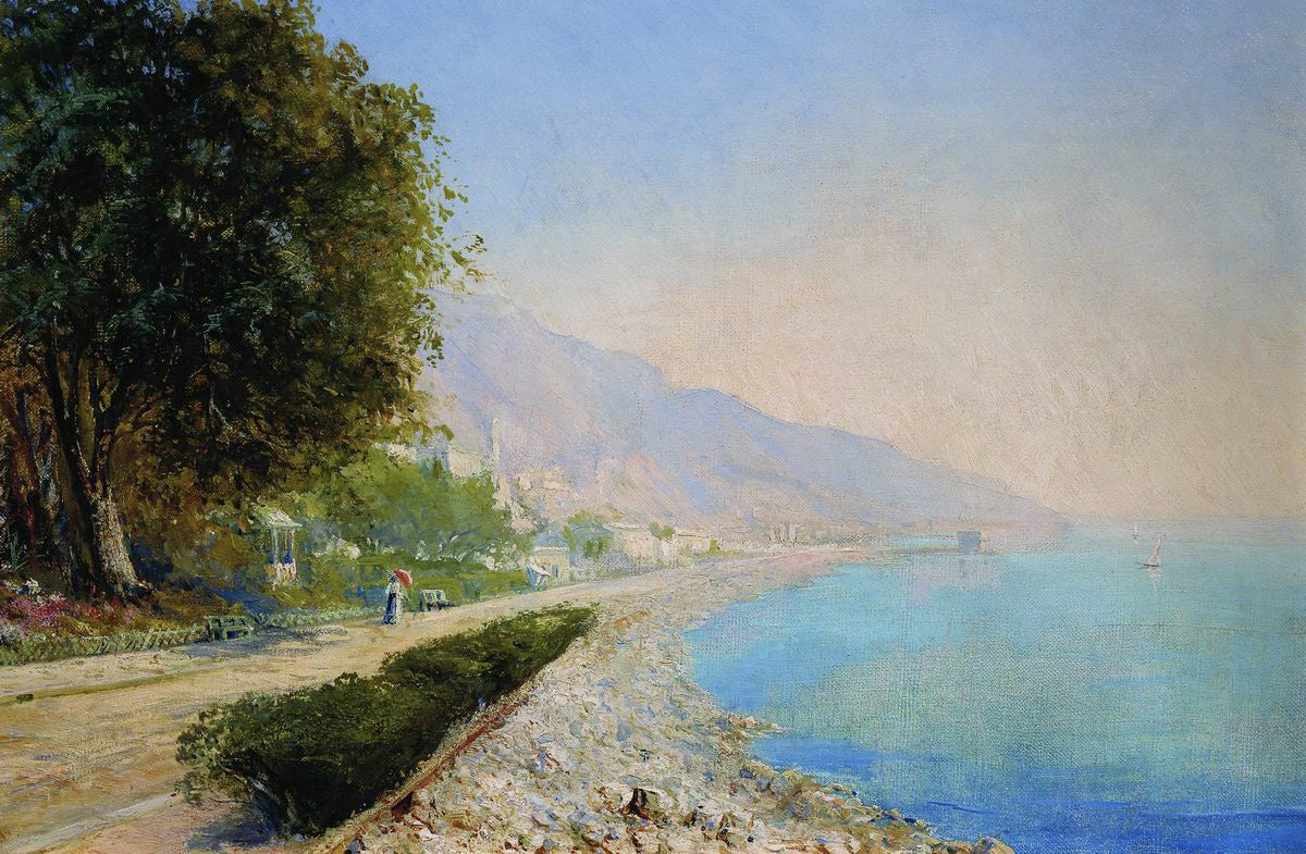 The Seashore by Georgy Bashinzhagyan,A3(16x12")Poster
