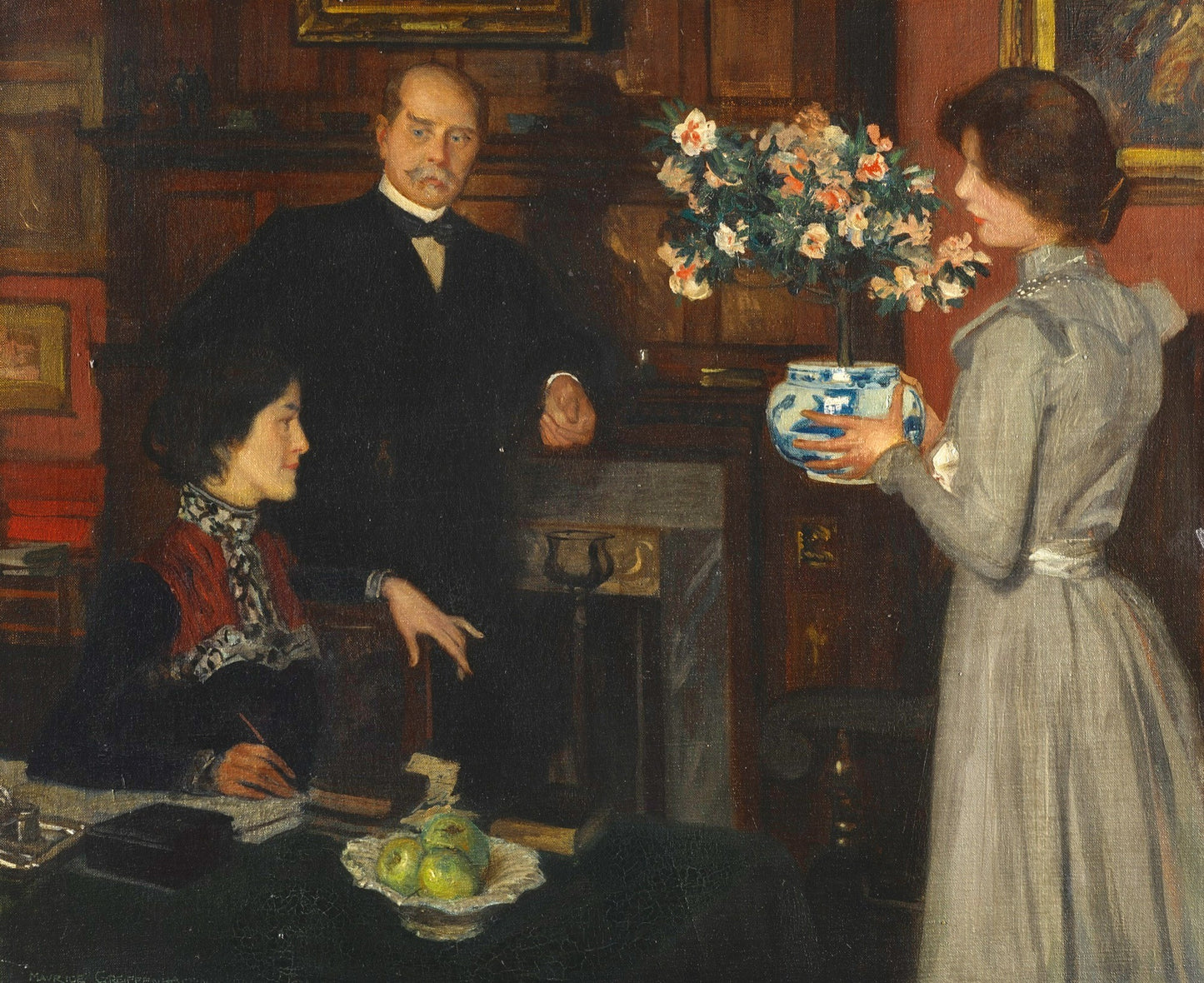 The Pickford Wallers, vintage artwork by Maurice William Greiffenhagen, 12x8" (A4) Poster