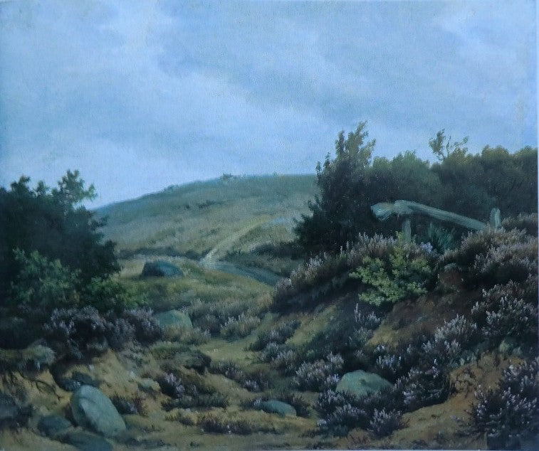 In the Heather, vintage artwork by Georg Haeselich, A3 (16x12") Poster Print