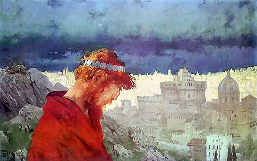 Judas, vintage artwork by Edward Okuń, 12x8" (A4) Poster