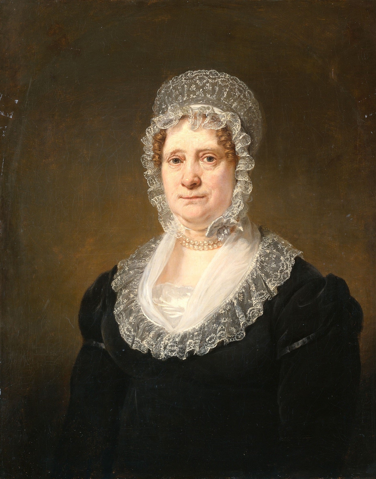Sara de Haan (1761-1832), vintage artwork by Jan Willem Pieneman, 12x8" (A4) Poster