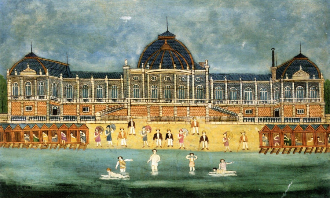 Casino de Biarritz by Louis Vivin,A3(16x12")Poster