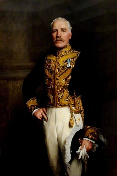 The Right Honourable Charles B. Stuart-Wortley, vintage artwork by Sir Luke Fildes, 12x8" (A4) Poster