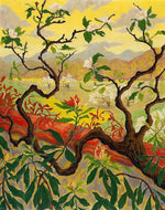 Japanese Style Landscape by Paul Ranson,A3(16x12")Poster